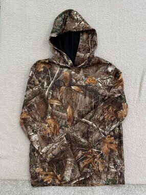 Realtree Edge Camo Hoodie Mens M Pullover